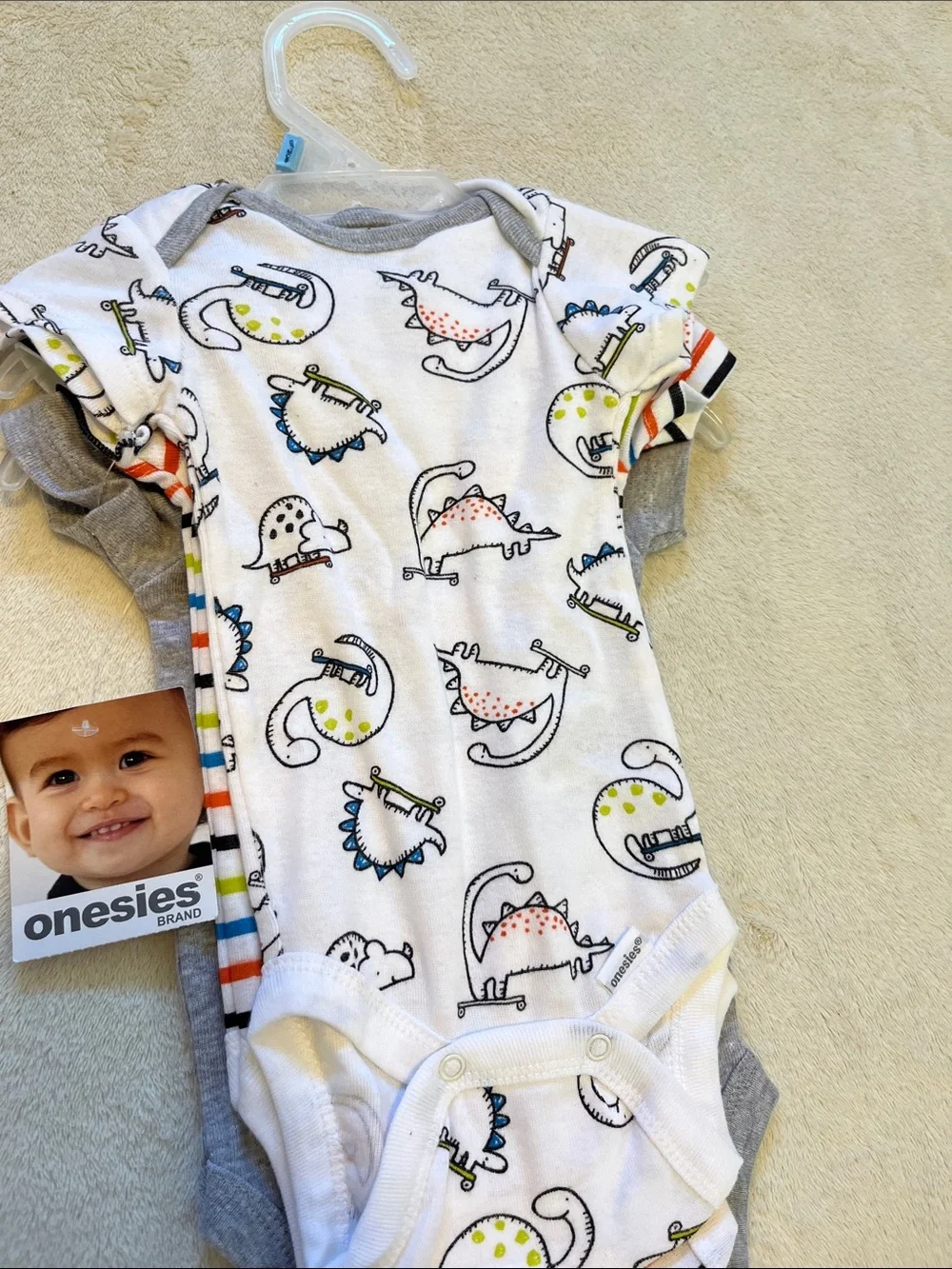 Onesies | 🦕 🦖Onesie Set 0-3 Mo.